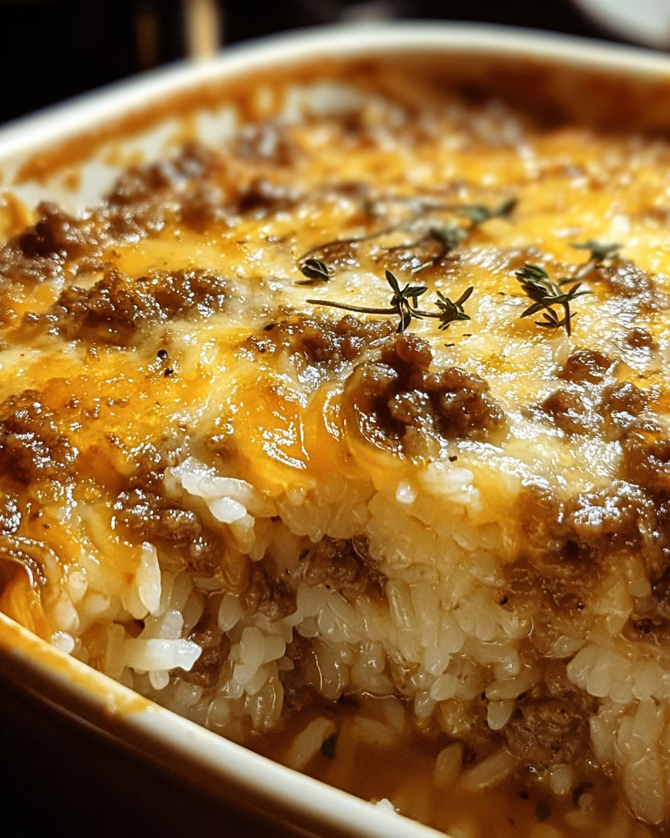 French Onion Ground Beef Casserole - detail 1