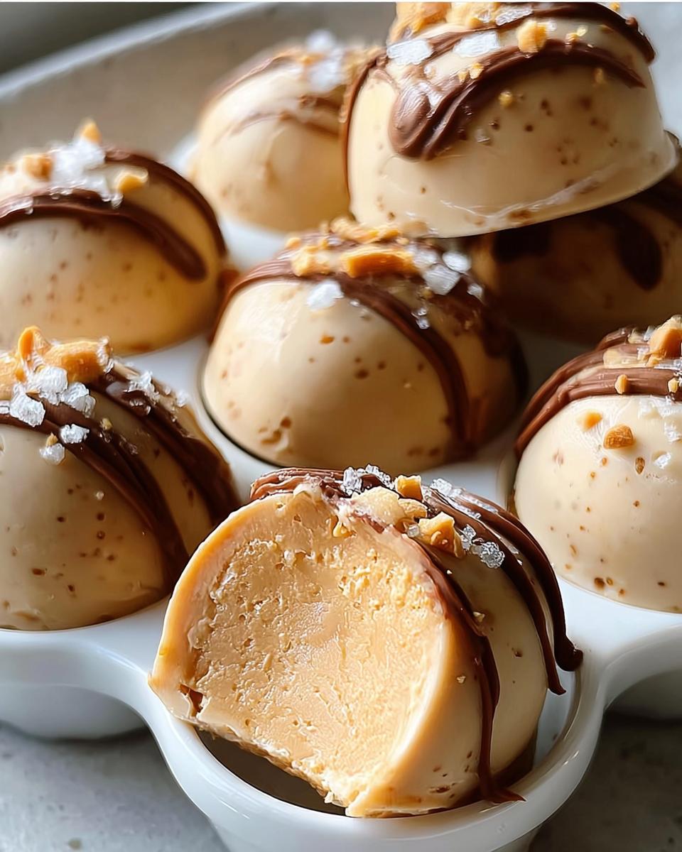 Frozen Peanut Butter Greek Yogurt Bites - detail 1