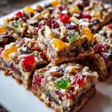 Fruit Cake 7-Layer Bars