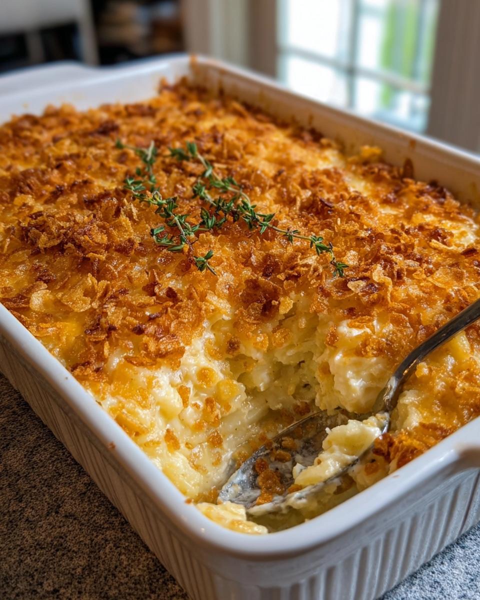 Funeral Potatoes - detail 1