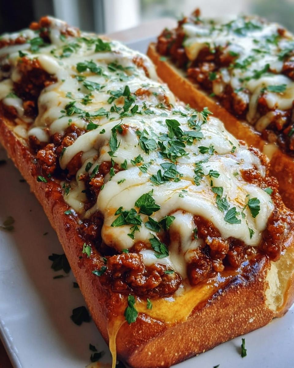 Garlic Bread Sloppy Joes - detail 1