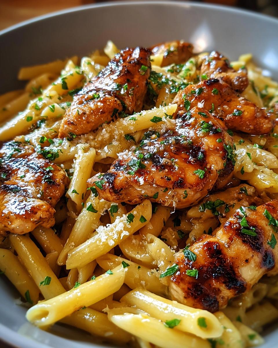 Garlic Butter Chicken Pasta - detail 1