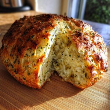 Garlic Herb Dutch Oven Bread