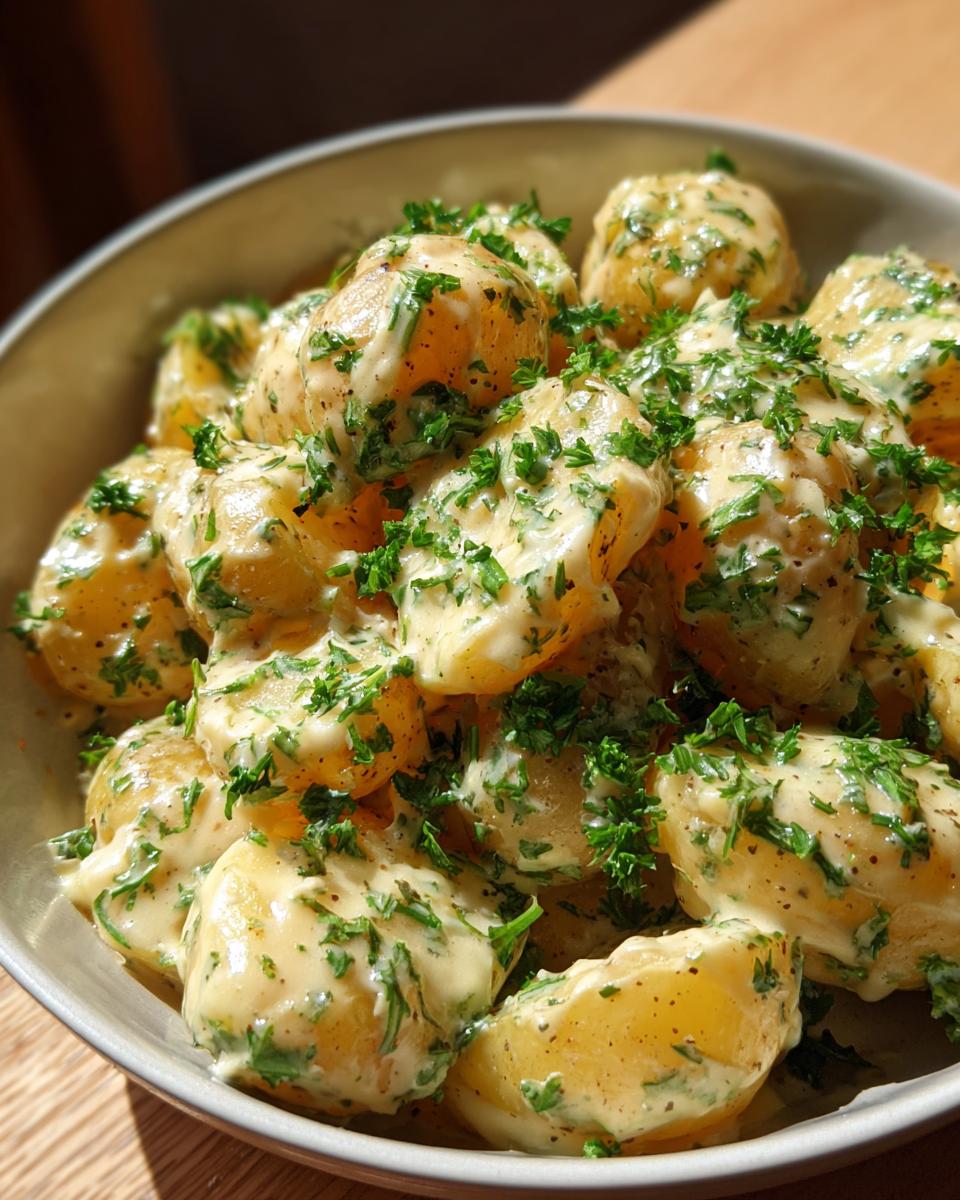 Garlic Sauce Baby Potatoes - detail 1