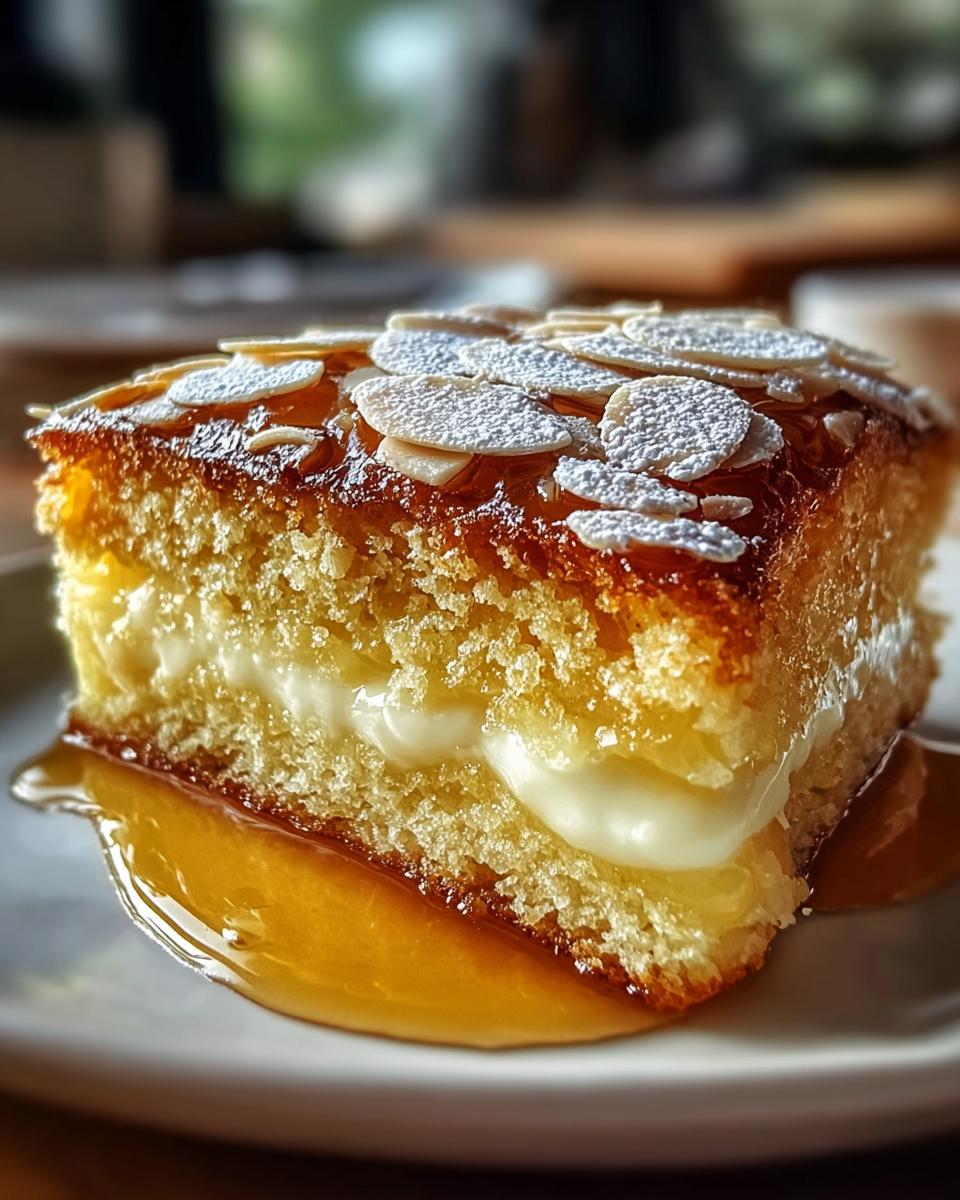 German Bee Sting Cake - detail 1