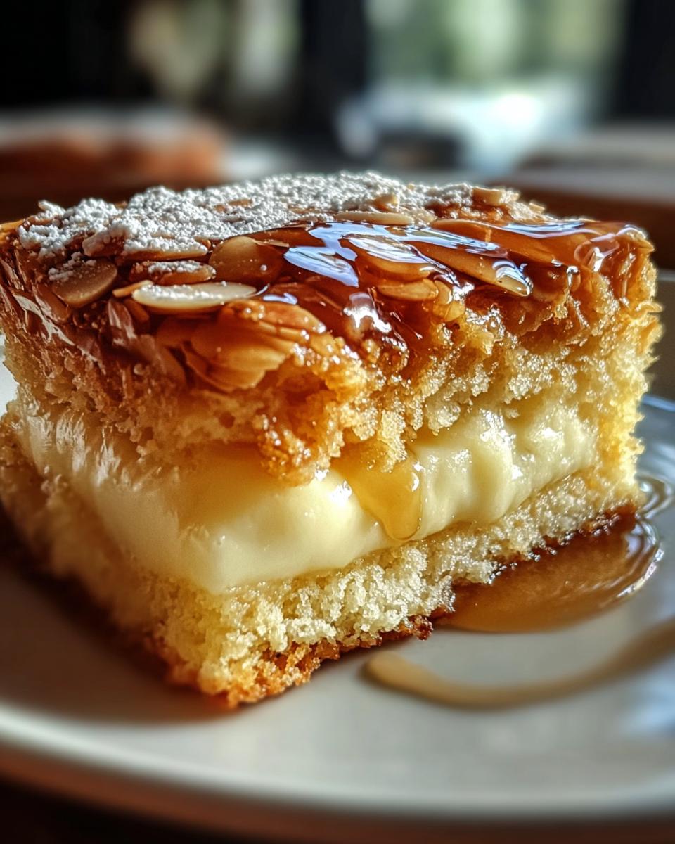 German Bee Sting Cake - detail 2