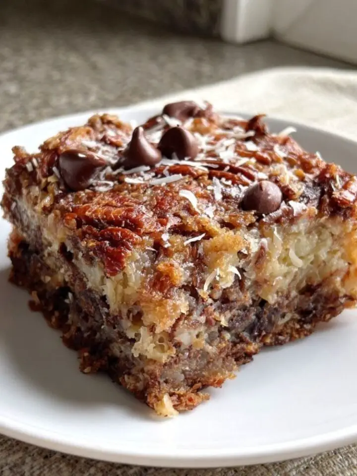 German Chocolate Dump Cake