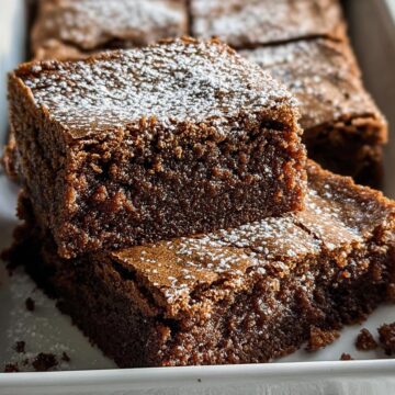 Gingerbread Brownies