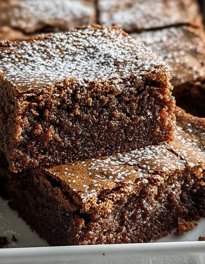 Gingerbread Brownies
