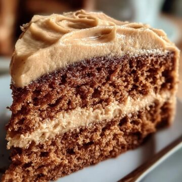 Gingerbread Cake with Cinnamon Molasses Frosting