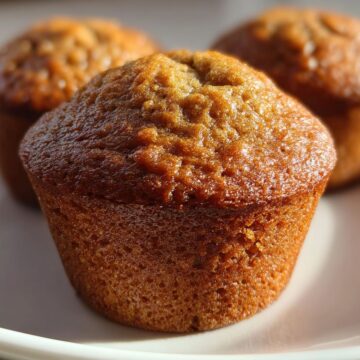 Gingerbread Cottage Cheese Breakfast Muffins