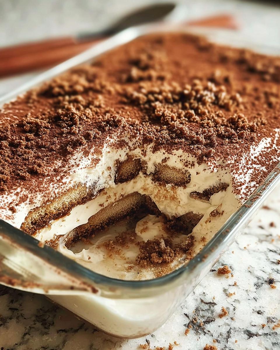 Gingerbread Tiramisu - detail 1