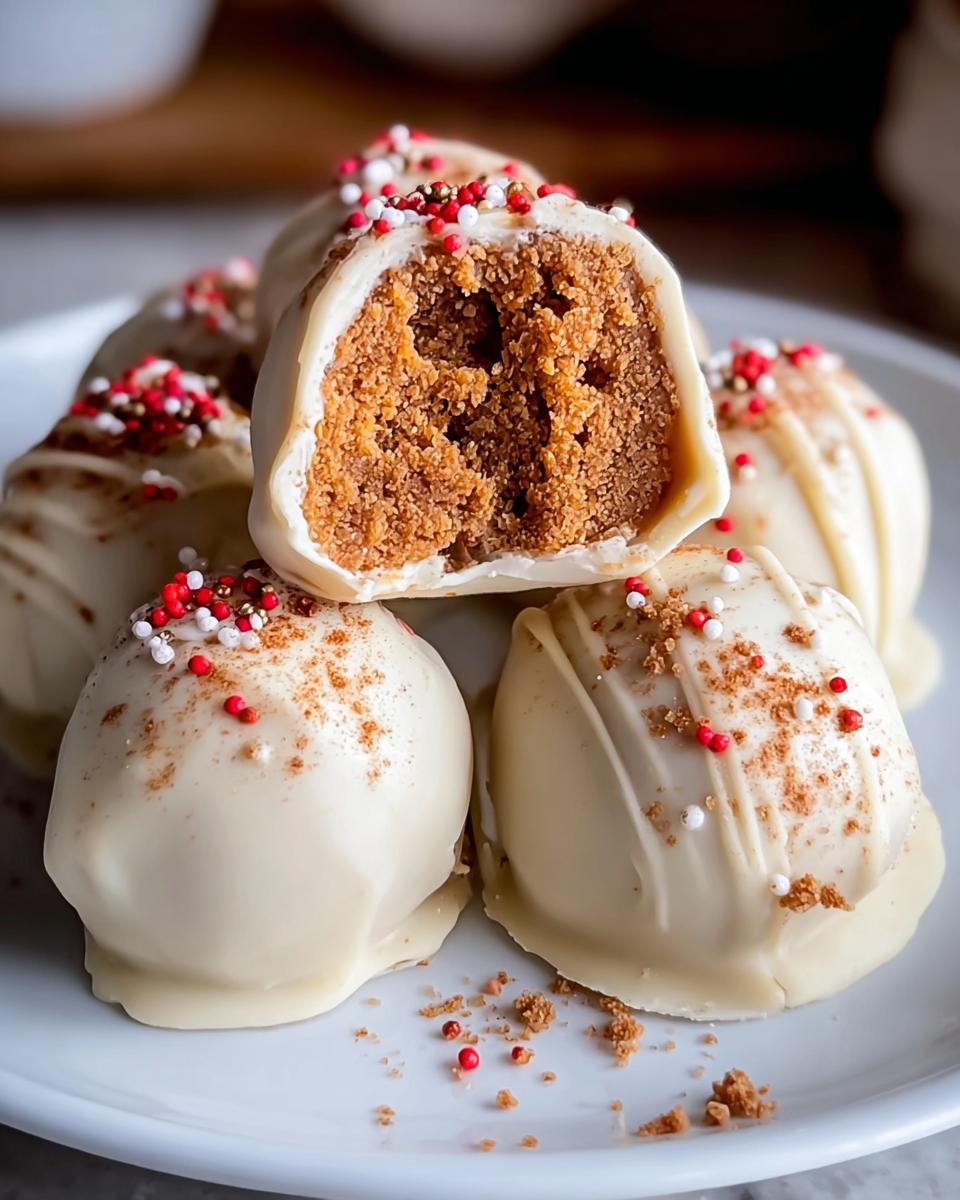 Gingerbread Truffles - detail 1