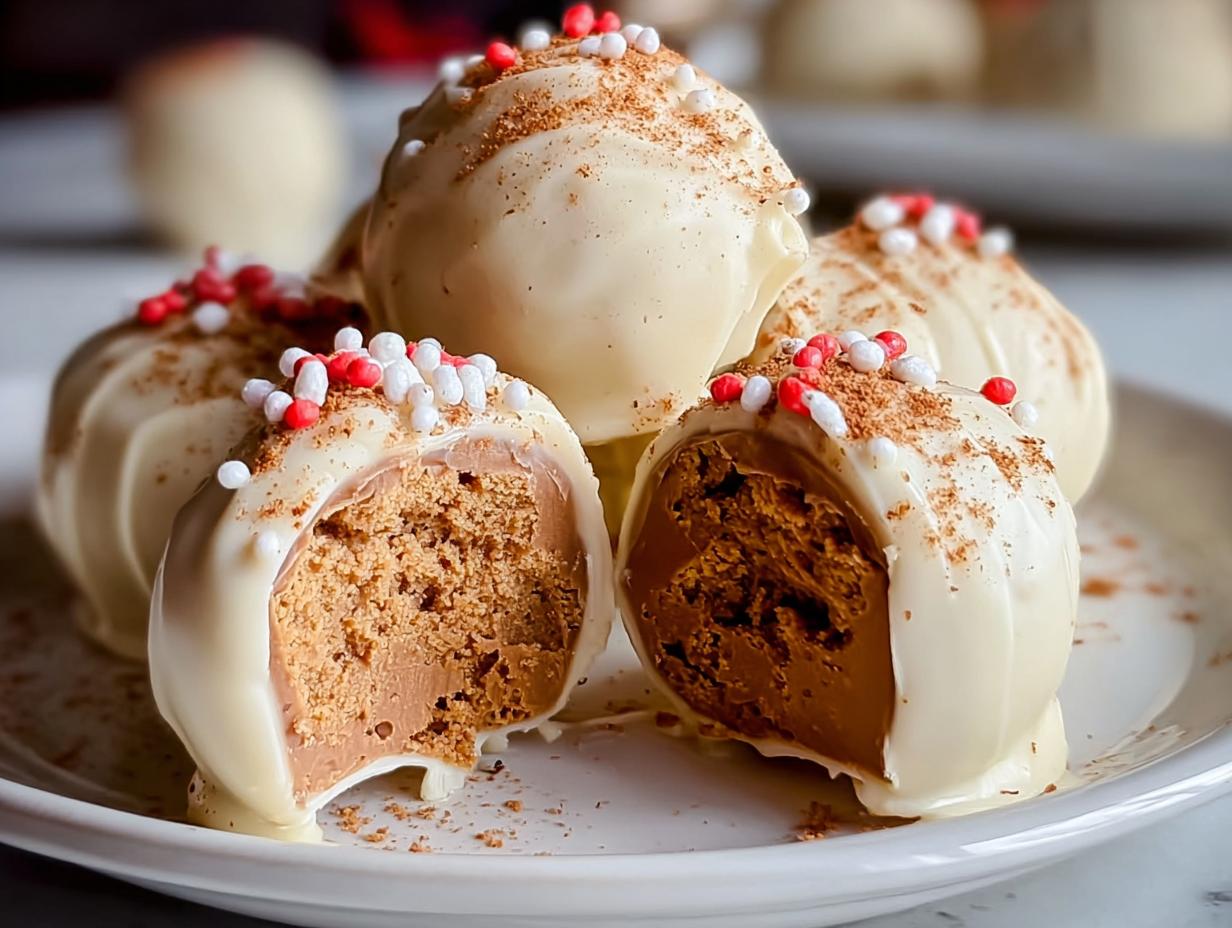 Gingerbread Truffles - Cooking Leader