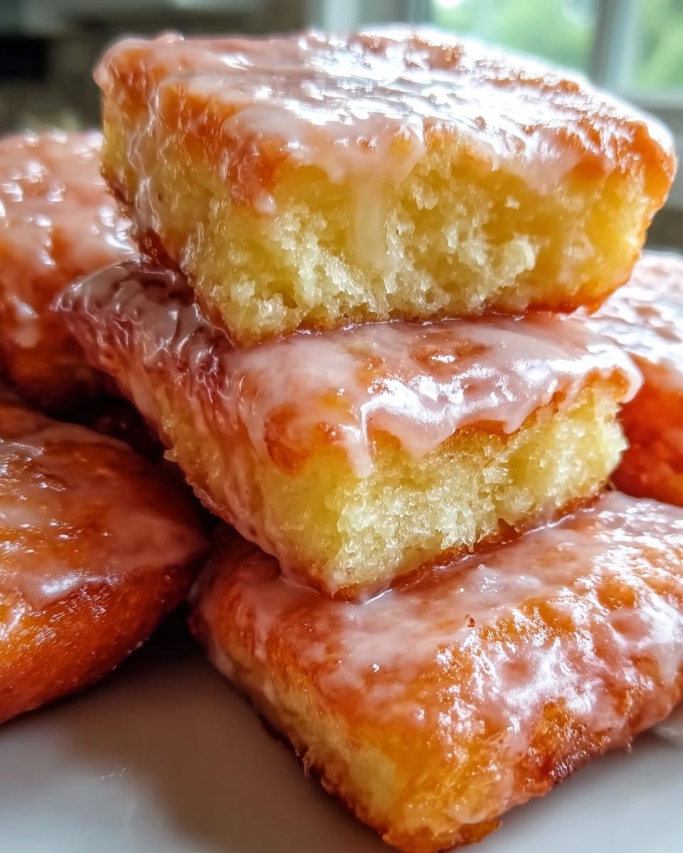 Glazed Buttermilk Beignet Squares - detail 2