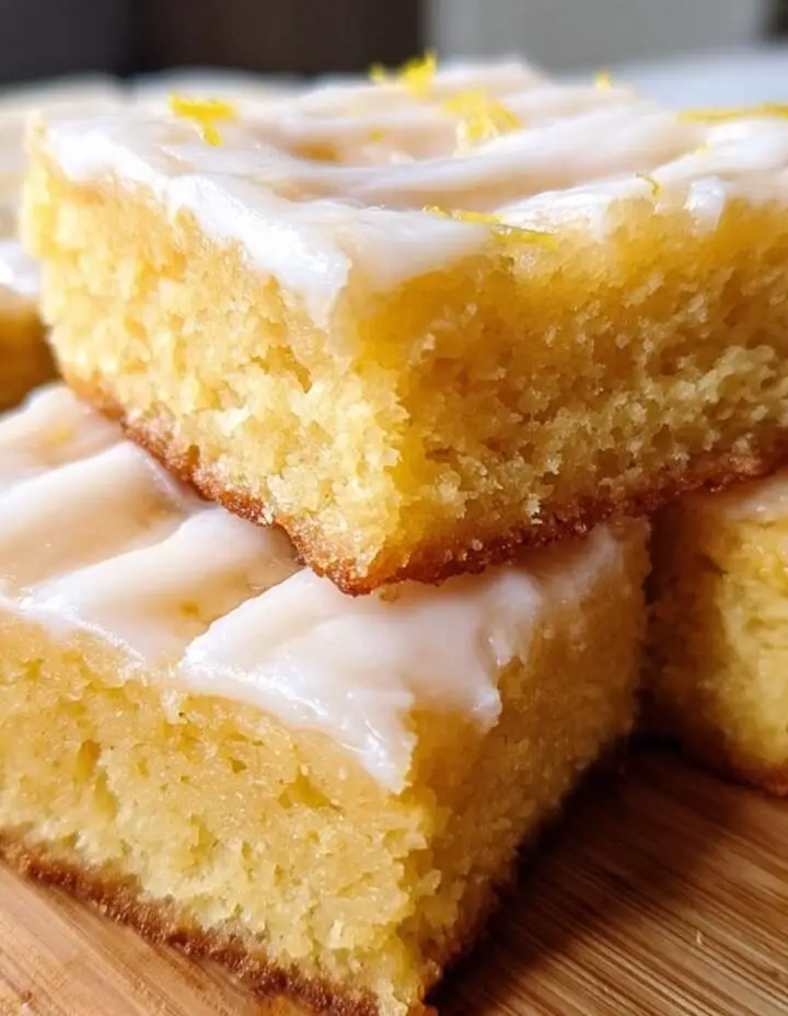 Gluten Free Lemon Brownies