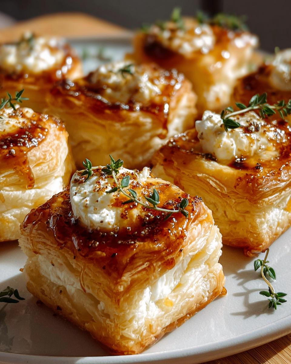 Goat Cheese and Honey Bites - detail 1