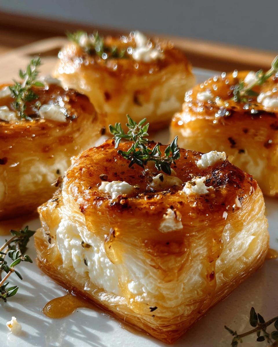 Goat Cheese and Honey Bites - detail 2