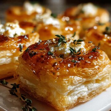 Goat Cheese and Honey Bites