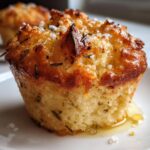 Golden Crust Garlic Rosemary Focaccia Muffins