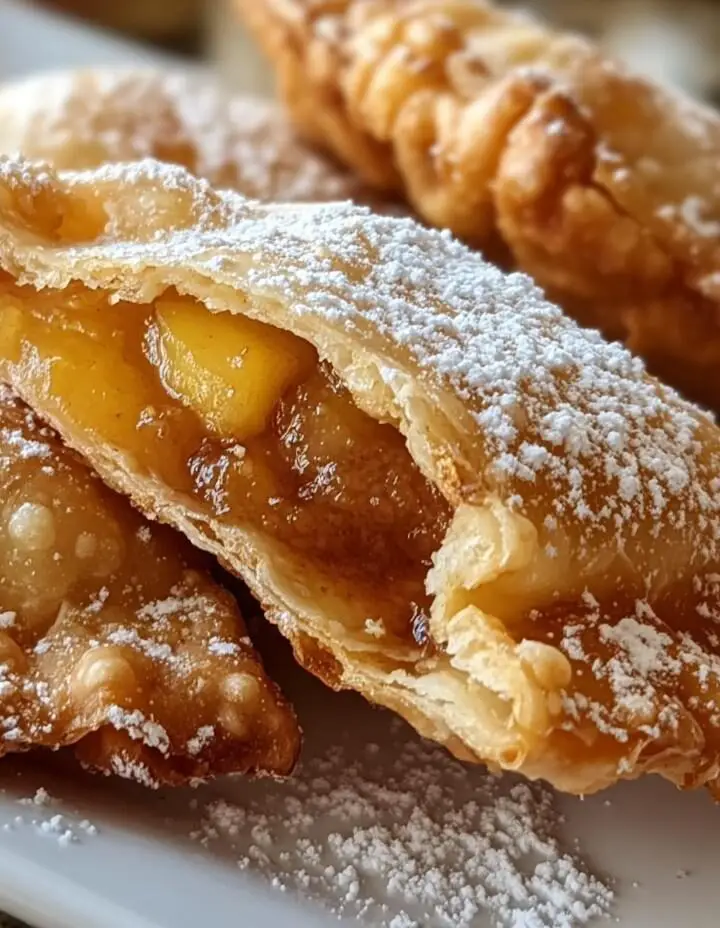Golden Fried Peach Pies