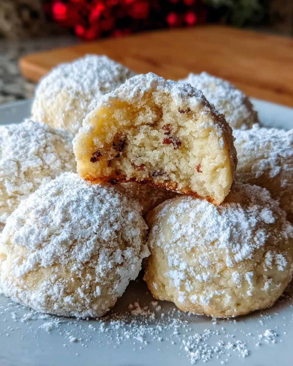 Grandma’s Snowballs Cookies - detail 1