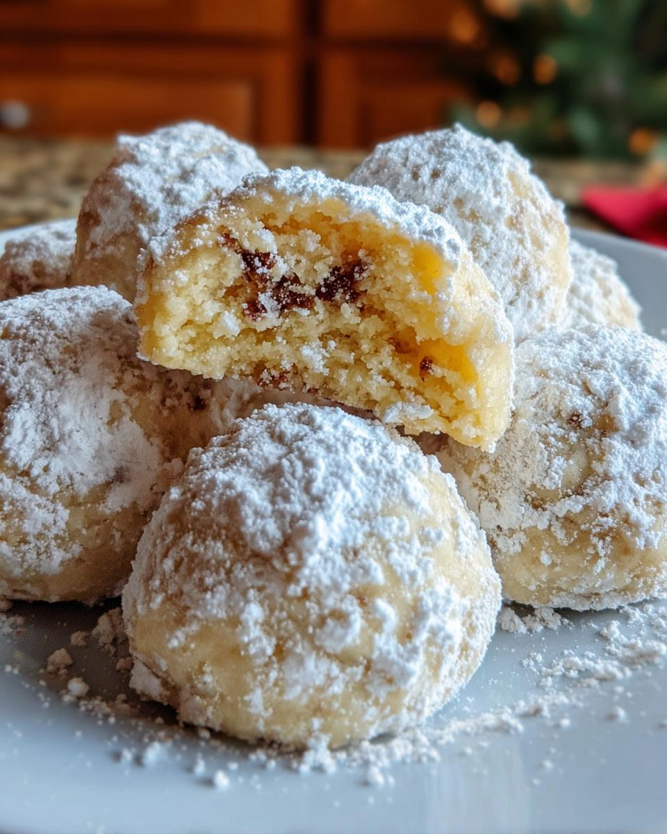 Grandma’s Snowballs Cookies - detail 2