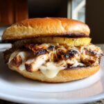 Grilled Hawaiian Chicken Sandwiches