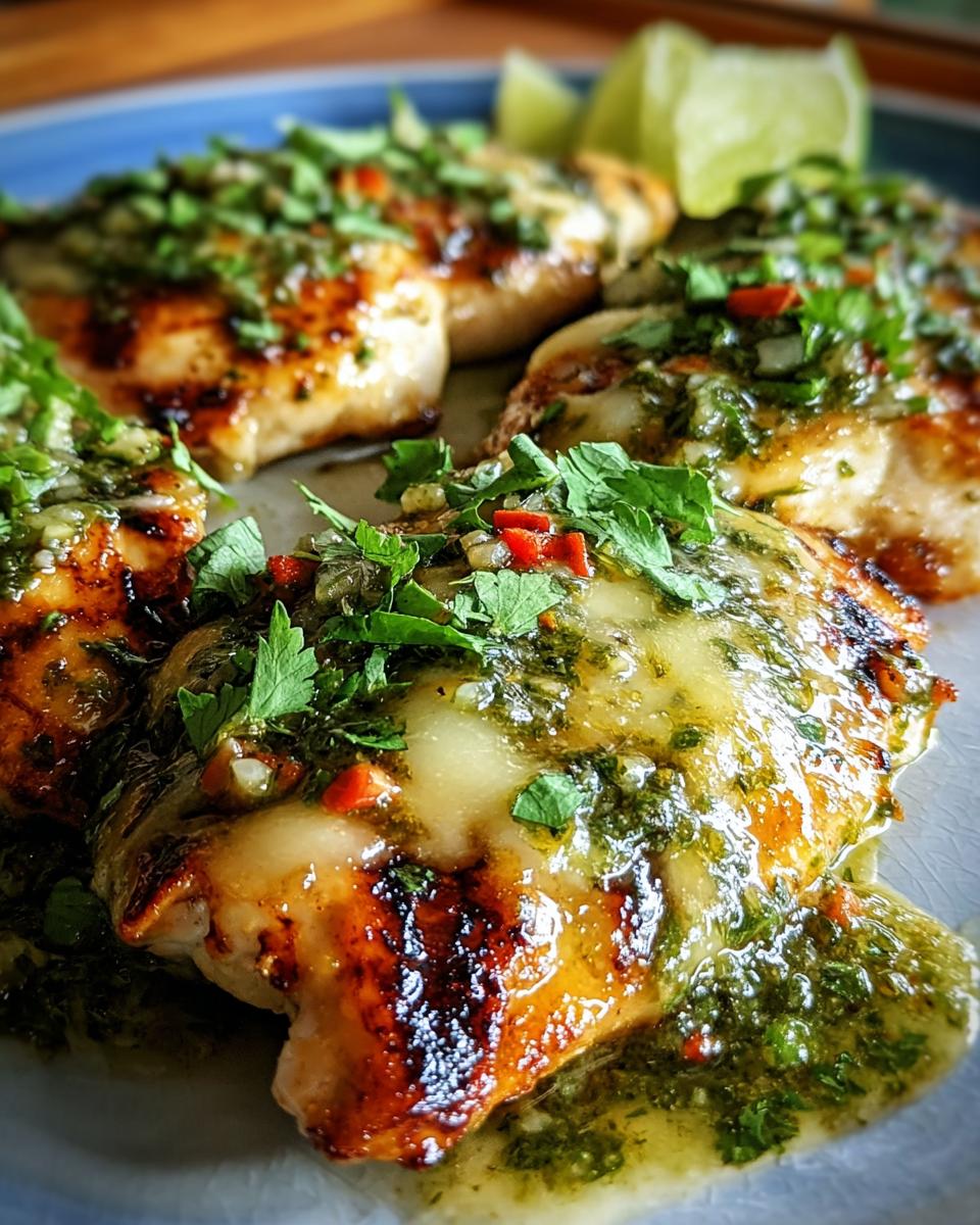 Grilled Salsa Verde Pepper Jack Chicken - detail 2