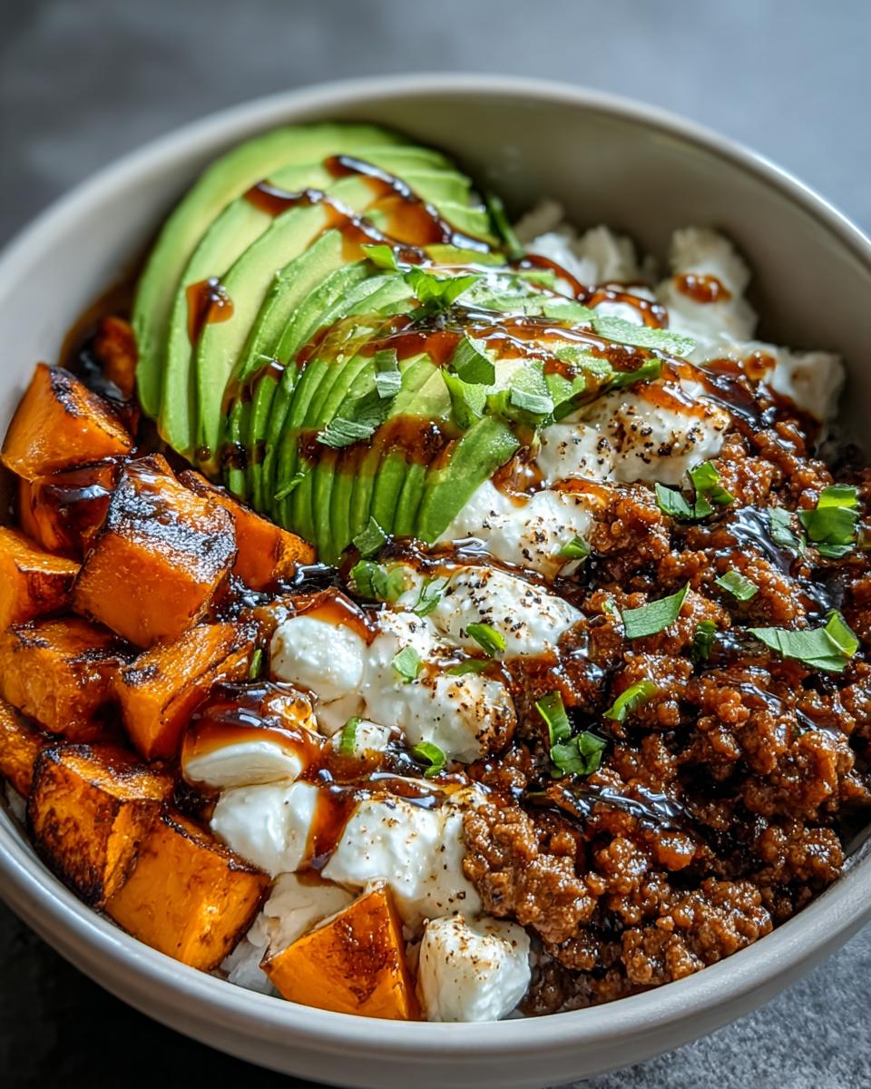 Ground Beef Hot Honey Bowl - detail 1