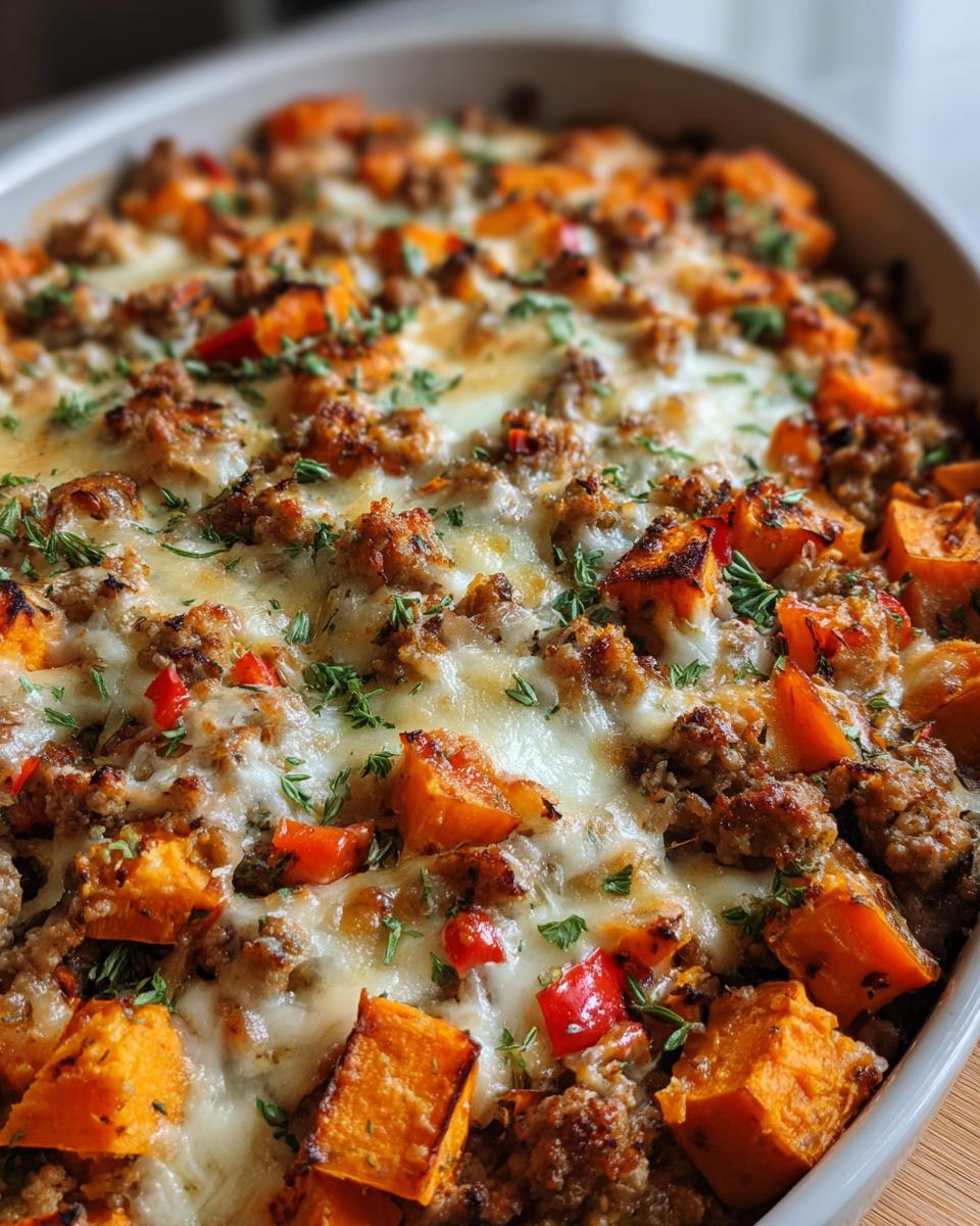 Ground Turkey Sweet Potato Bake - detail 1