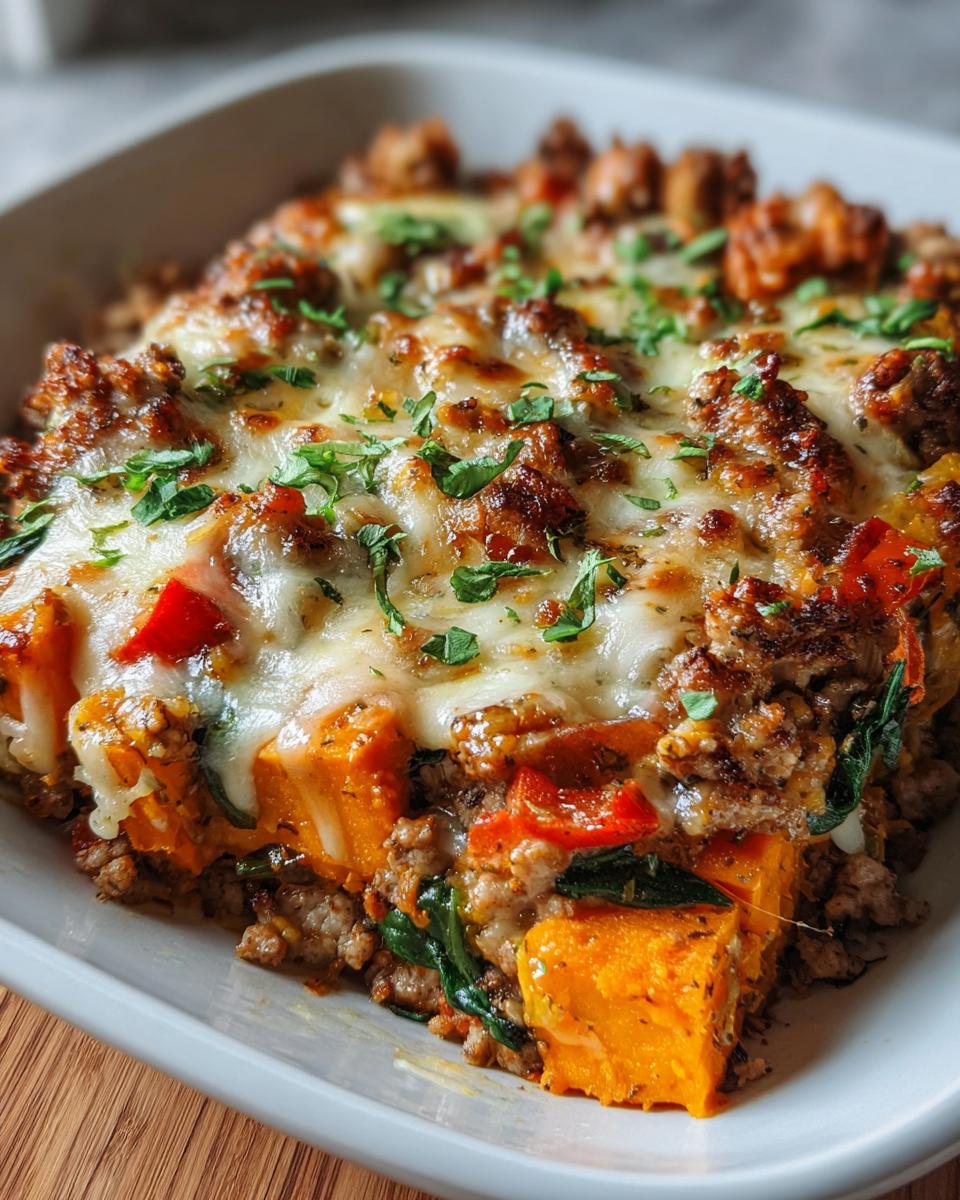 Ground Turkey Sweet Potato Bake - detail 2