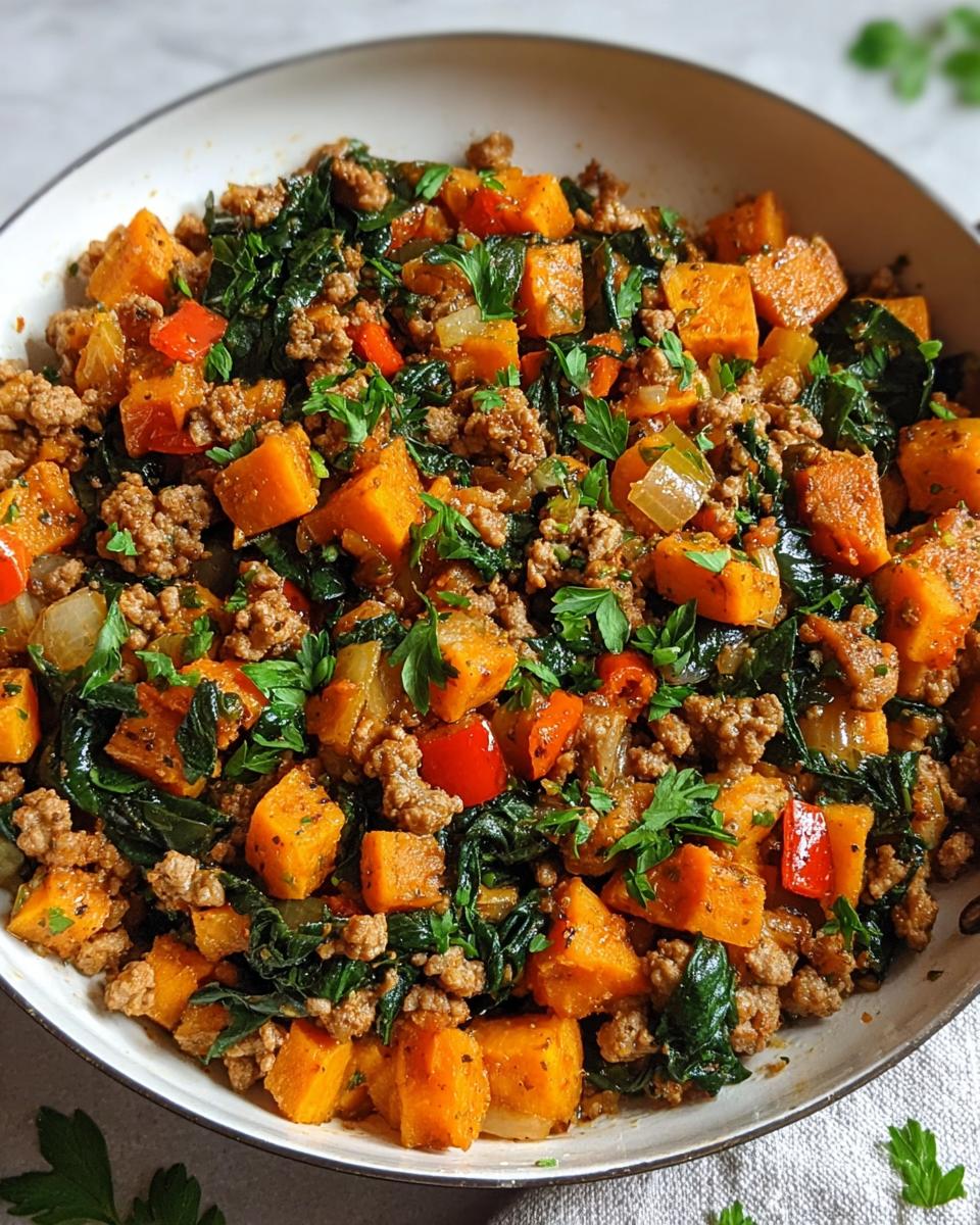 Ground Turkey Sweet Potato Skillet - detail 2