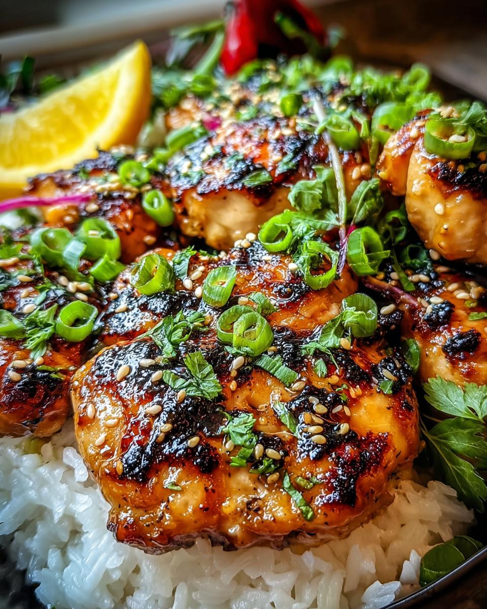 Hawaiian Chicken with Coconut Rice - detail 2