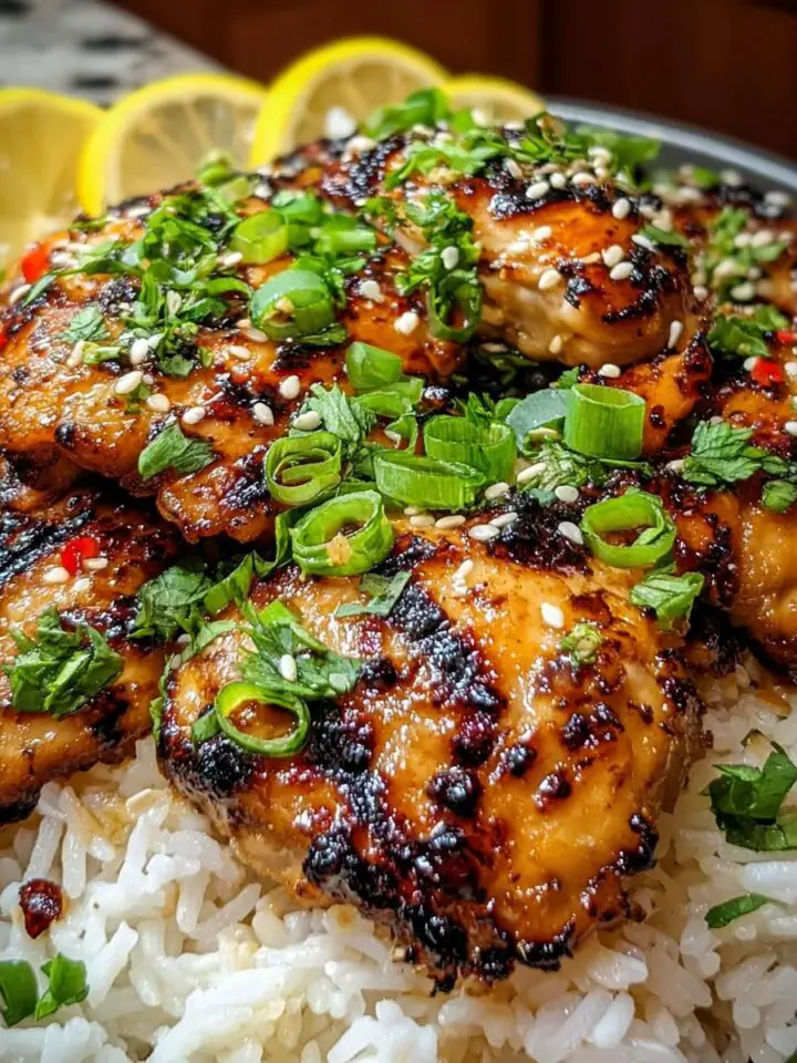 Hawaiian Chicken with Coconut Rice