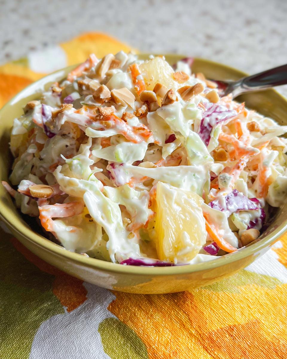 Hawaiian Coleslaw - detail 1
