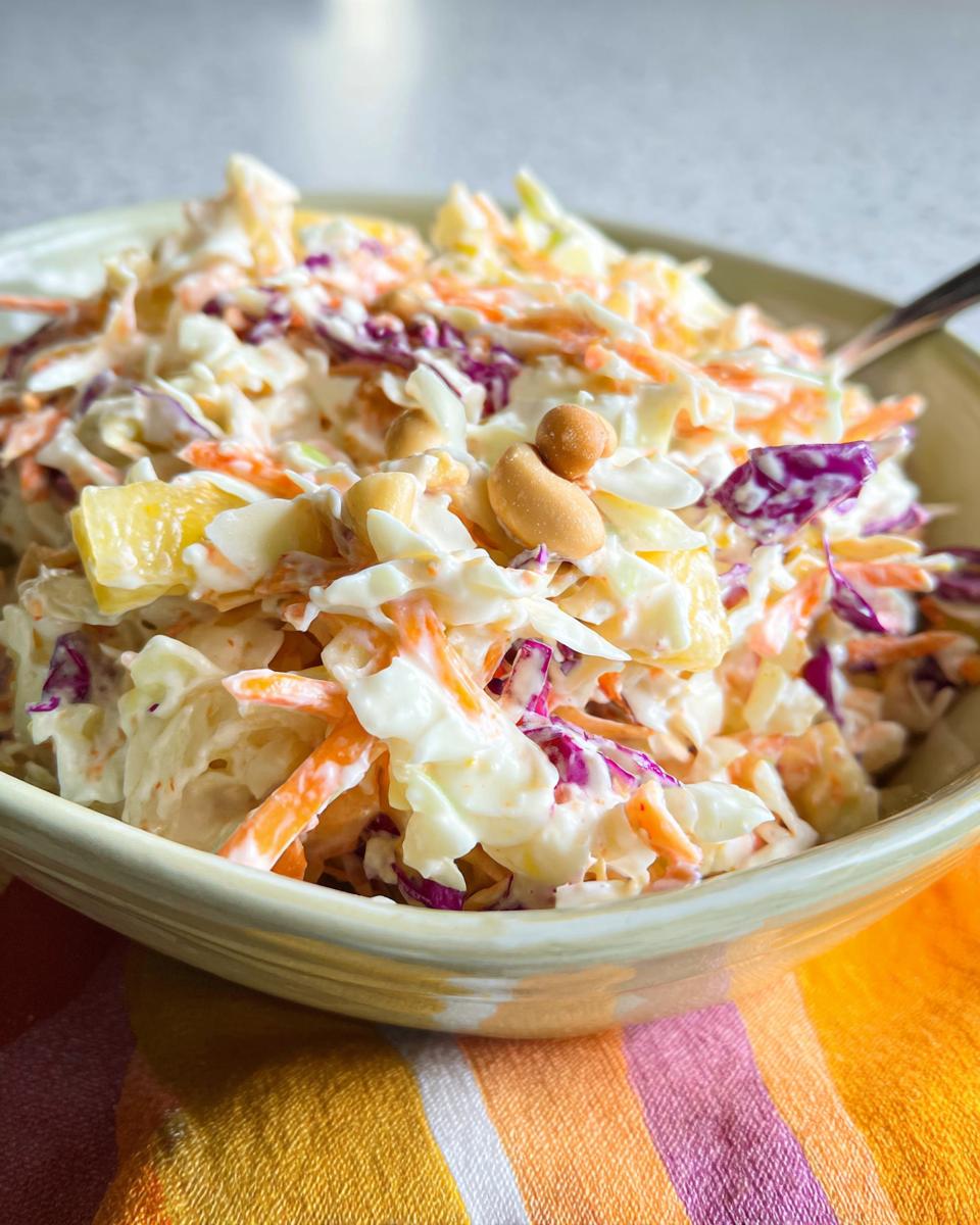 Hawaiian Coleslaw - detail 2