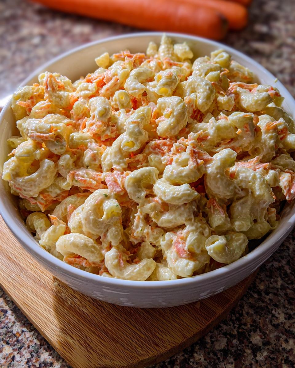 Hawaiian Macaroni Salad - detail 1