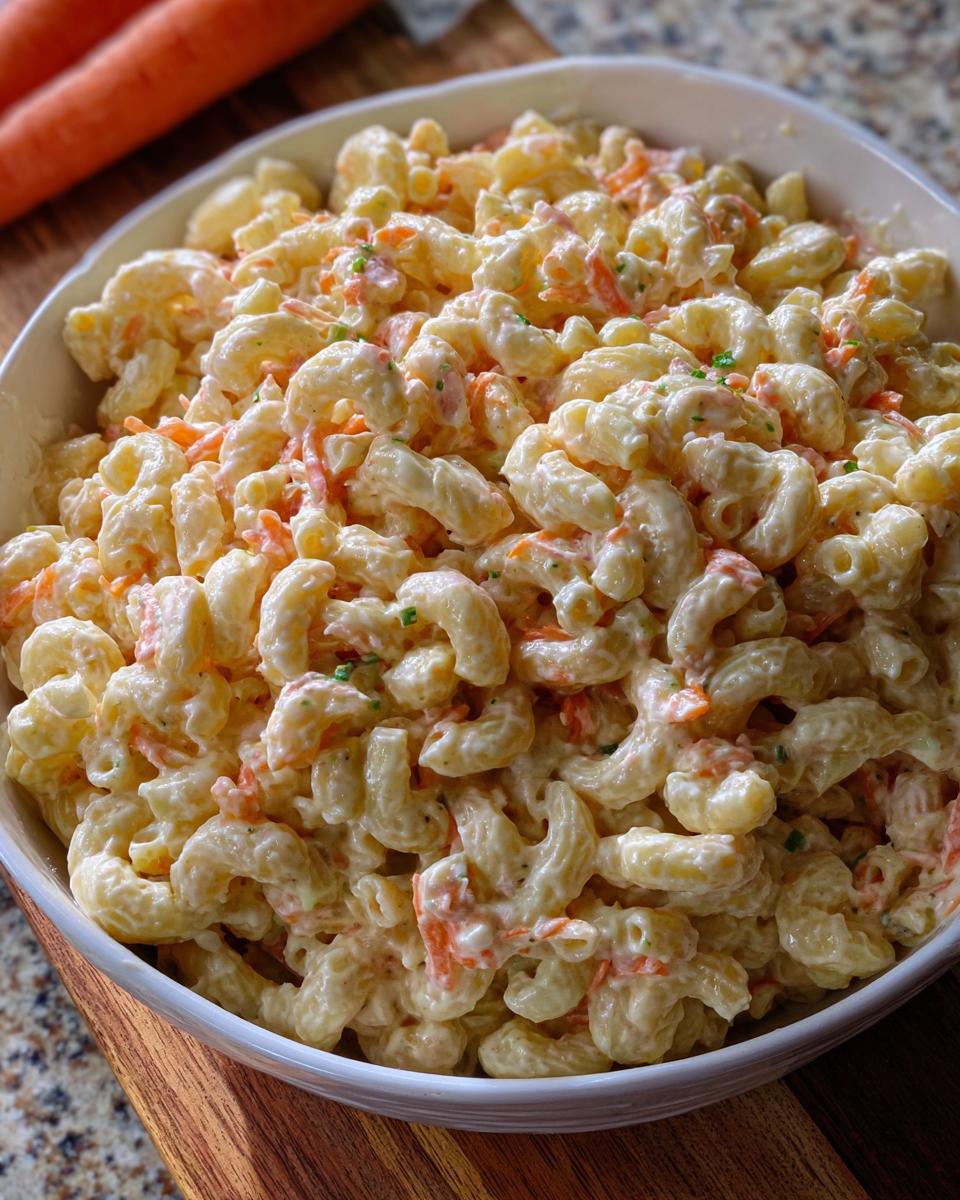Hawaiian Macaroni Salad - detail 2