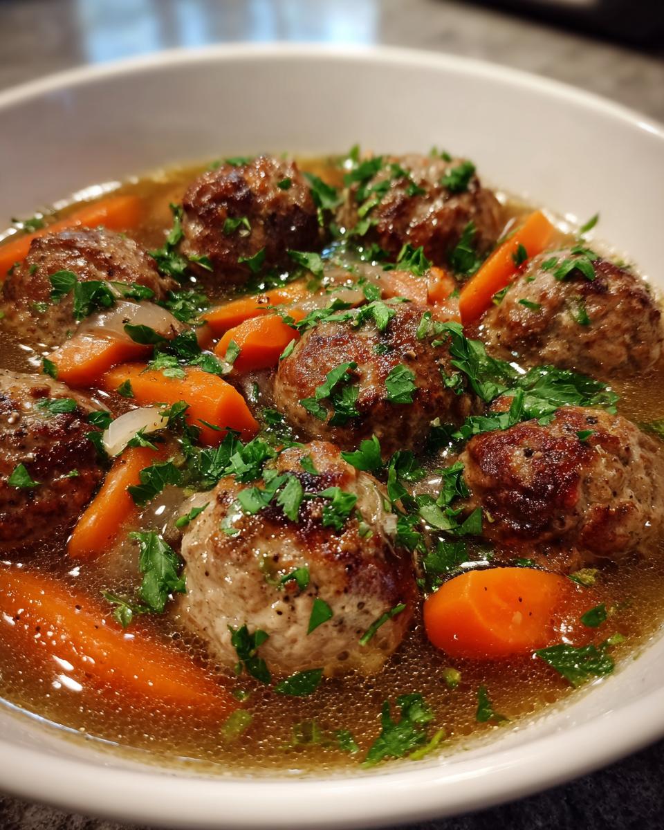 Hearty Meatball Stew - detail 1