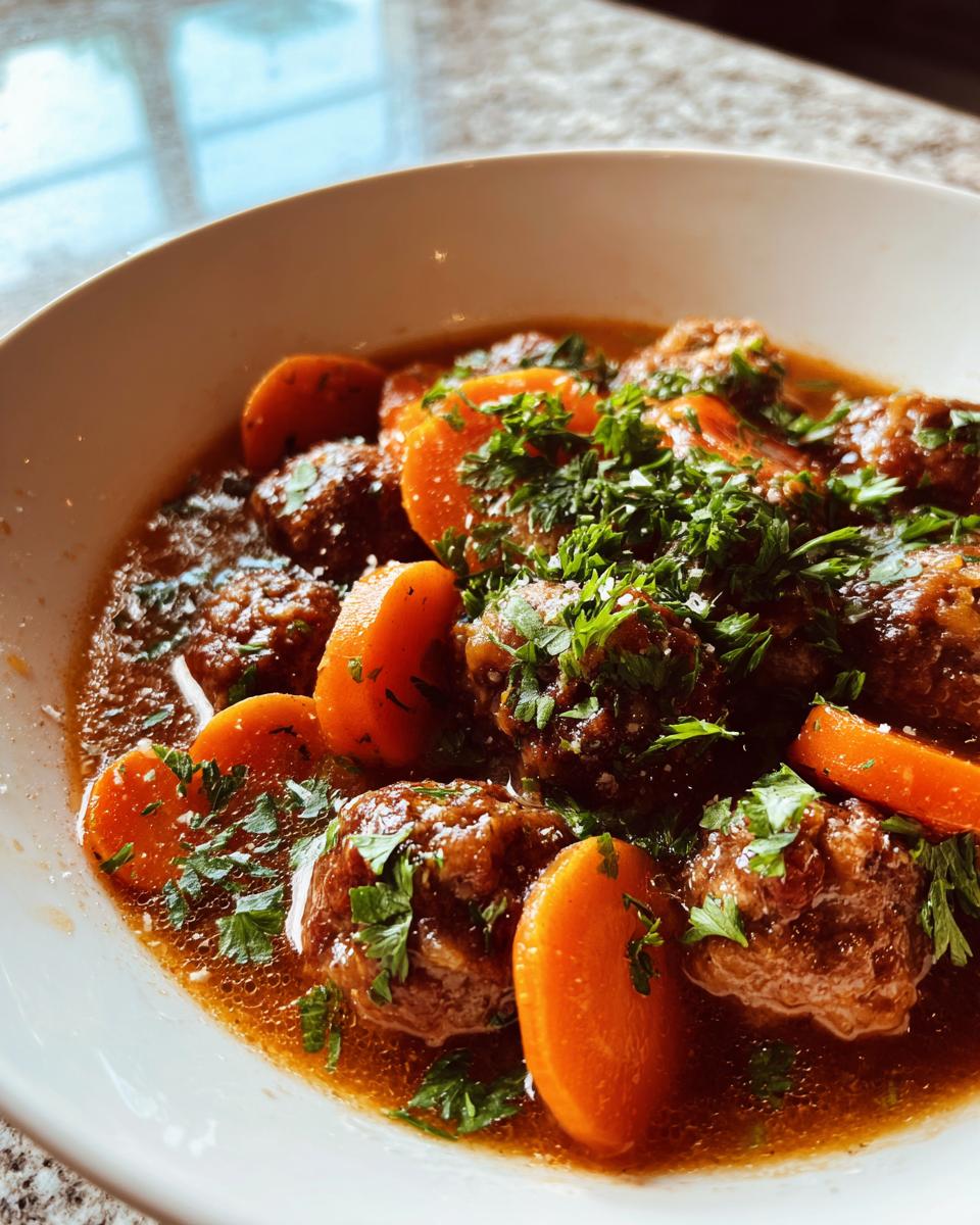 Hearty Meatball Stew - detail 2