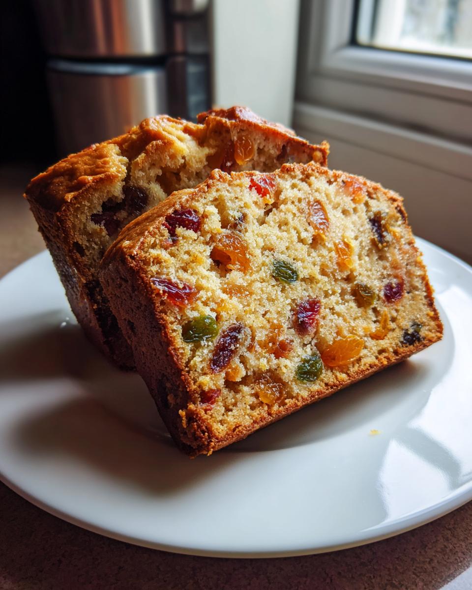 Heavenly Moist Fruitcake - detail 3