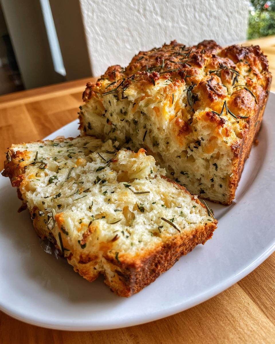 Herb & Cheese Quick Bread - detail 2