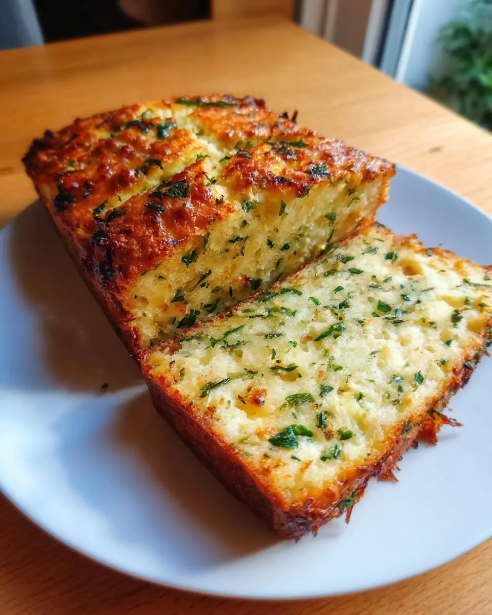 Herb & Cheese Quick Bread - detail 3
