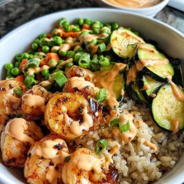 Hibachi Shrimp Rice Bowls