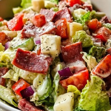 High Protein Italian Grinder Salad
