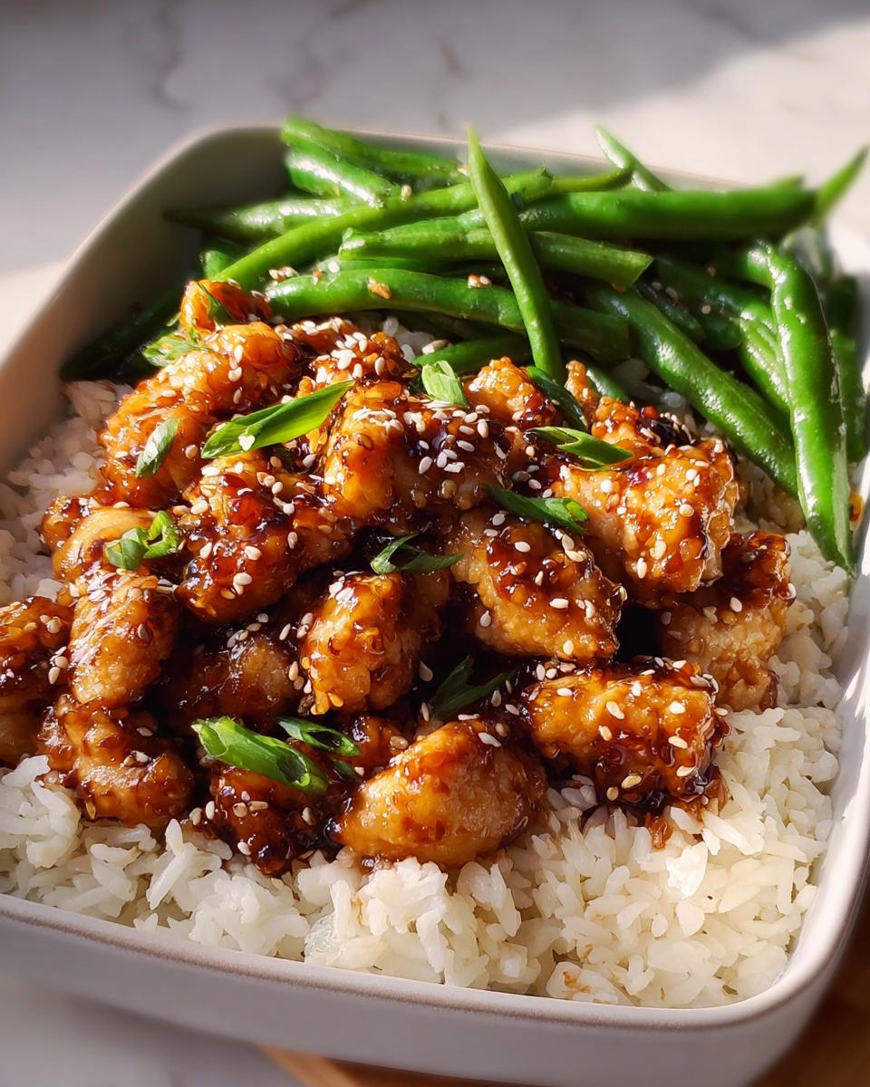 High Protein Sesame Chicken - detail 2