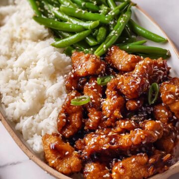 High Protein Sesame Chicken