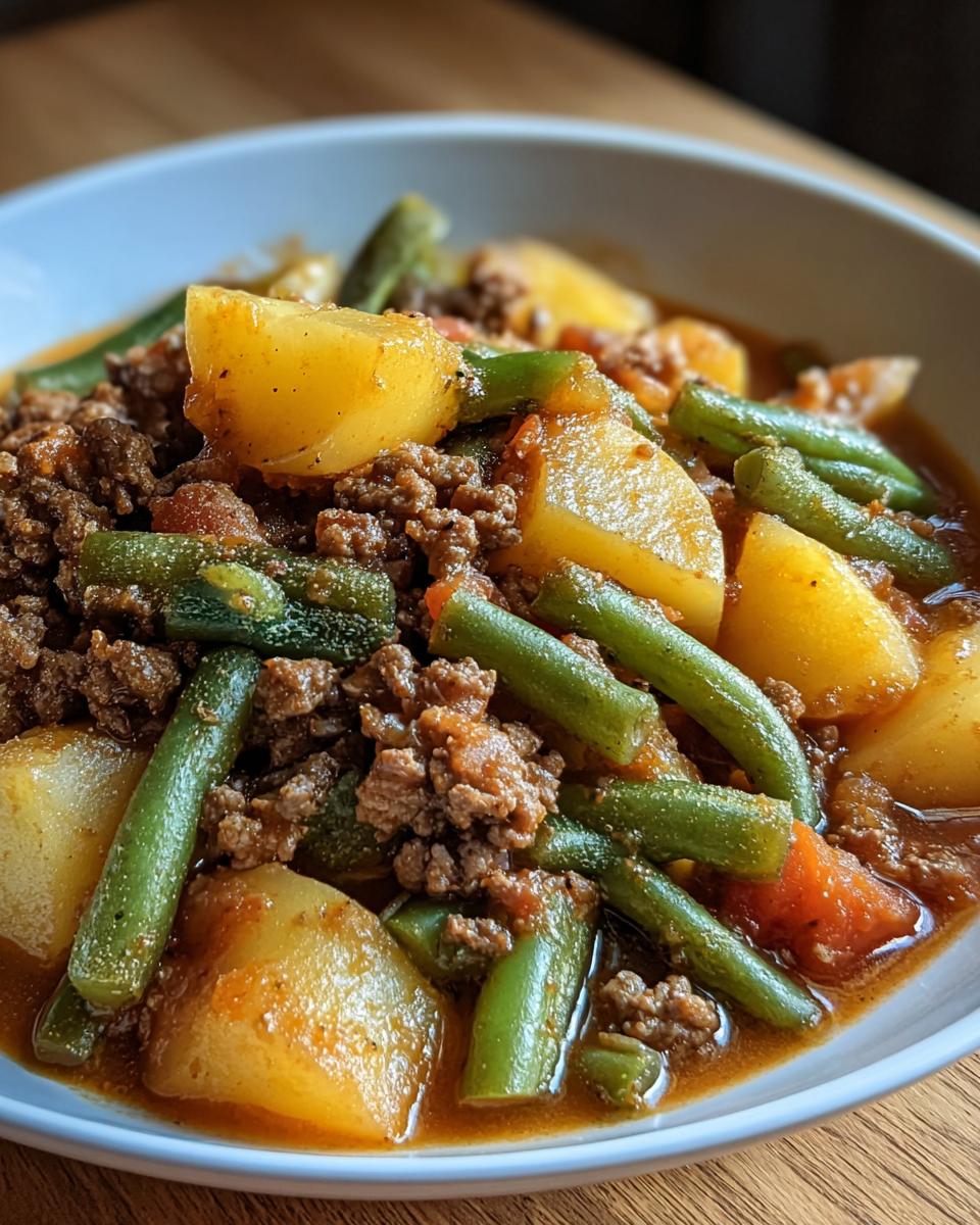 Hobo Casserole with Ground Beef - detail 1