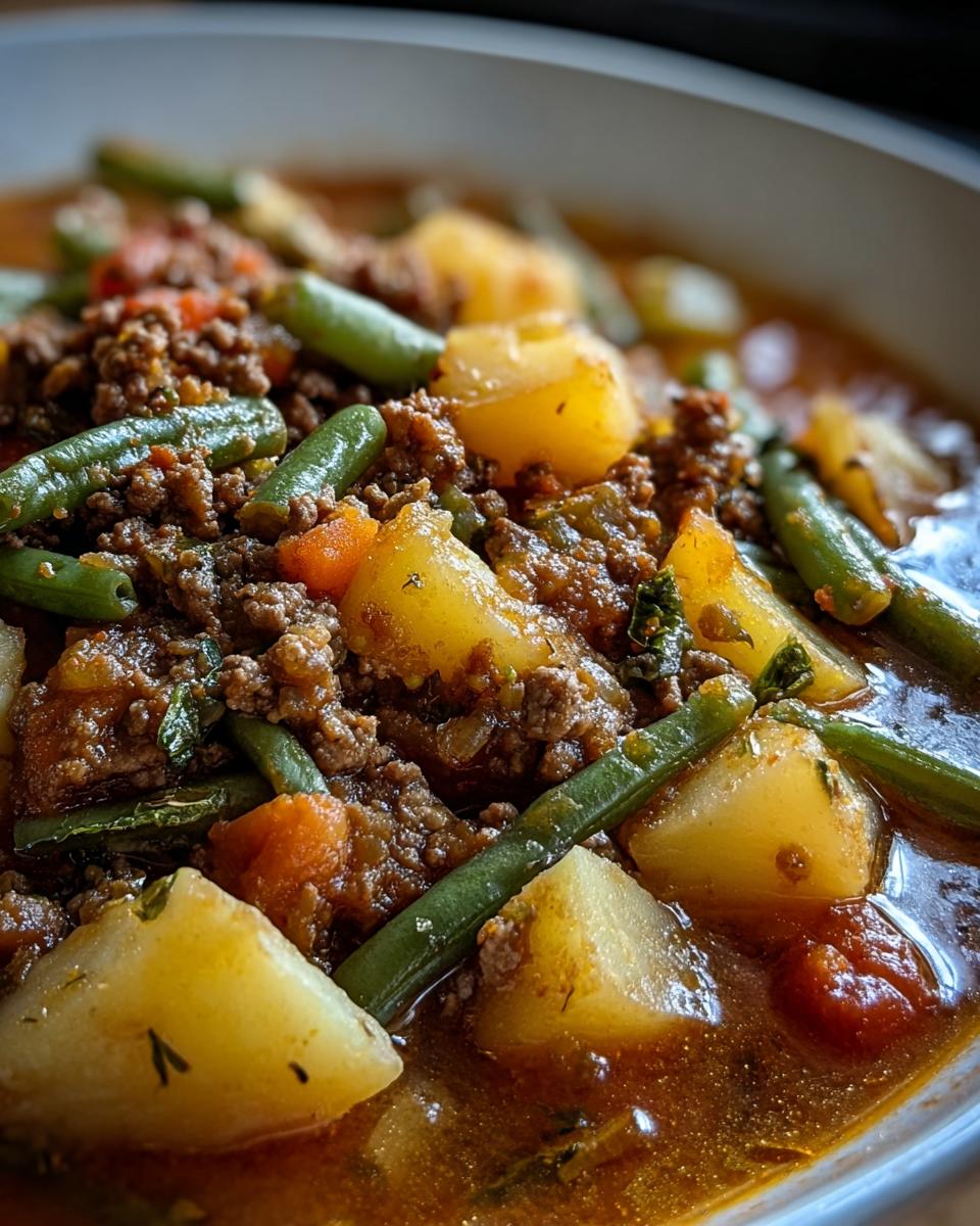 Hobo Casserole with Ground Beef - detail 2